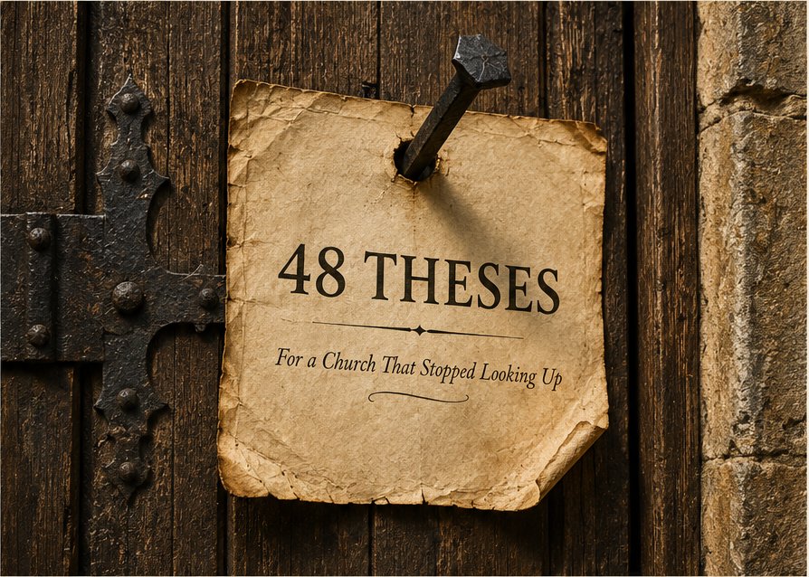 48 Theses — For a Church That Stopped Looking Up